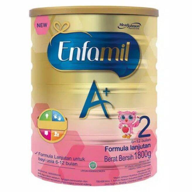 Enfamil A+ 2 1800 g atau gram (Mead Johnson) Lazada Indonesia