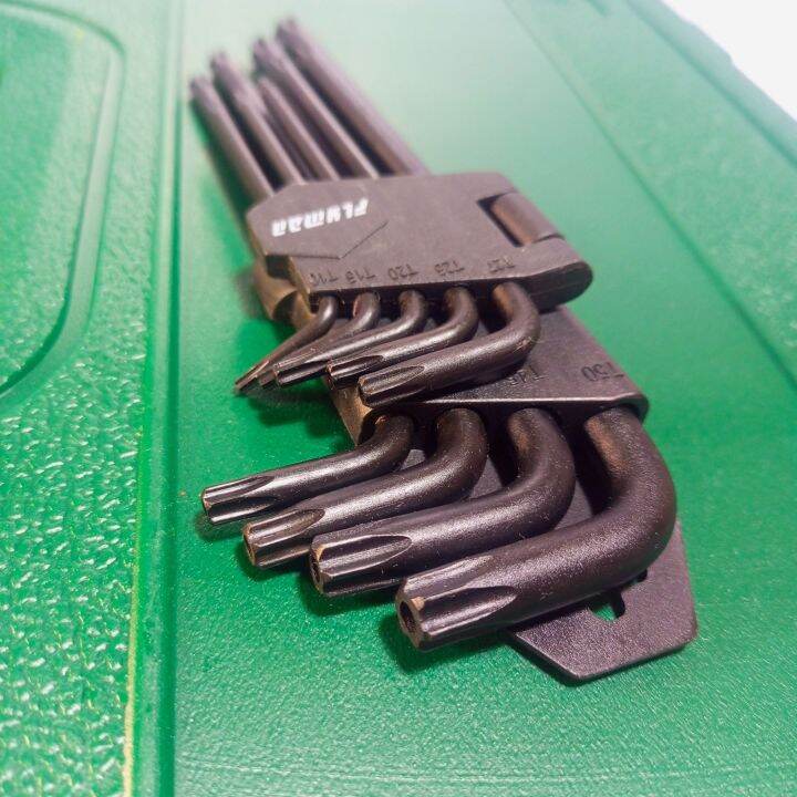 9PCS ALLEN WRENCH SET LONG FLOWER TYPE ALLEN KEYS WRENCH Lazada PH