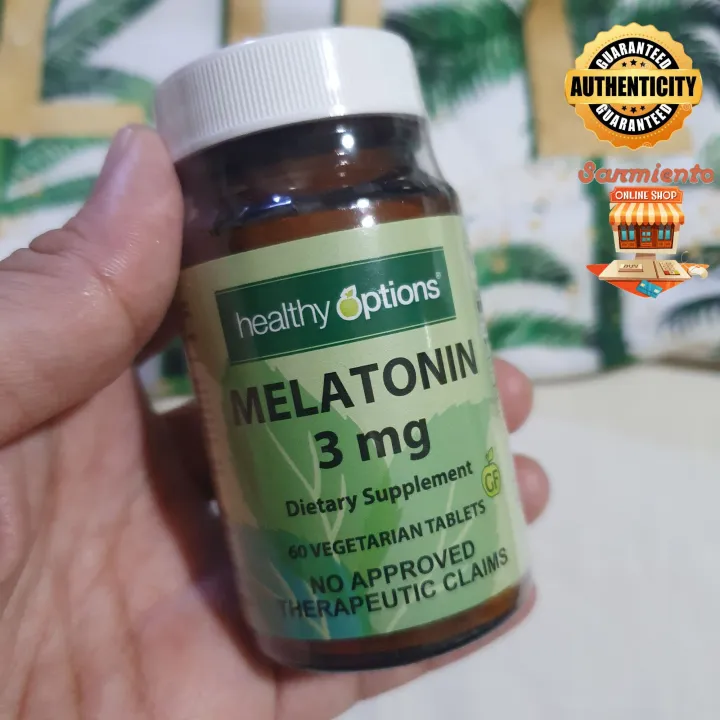 Healthy Options Melatonin 3mg 60 tablets | Lazada PH