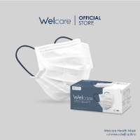 Welcare Mask Level 2 Medical Series หน้ากากอนามัยทางการแพทย์เวลแคร์ ระดับ 250 ชิ้น/กล่อ สีขาว