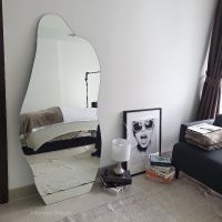 #ส่งฟรี กระจกมินิมอล - รุ่น Cave Mirror ขนาด 80×160 ซม.