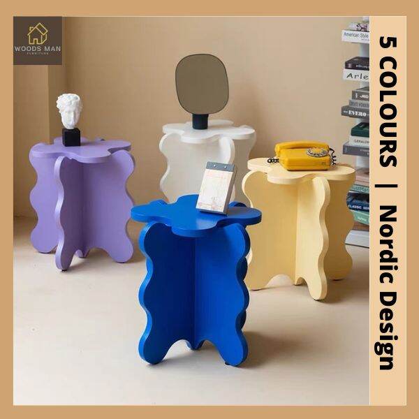 Nordic Multicolour Home Minimalist Coffee Table Japanese Table Meja