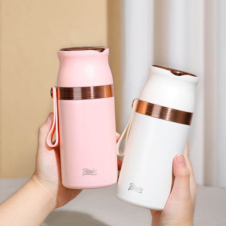 ONEISALL Thermal Coffee Cup Water Bottle 316 Stainless Steel Vacuum