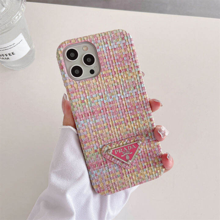 Luxury brand high-end Braided phone case for iphone 13 13pro 13promax 12  12pro 12promax New