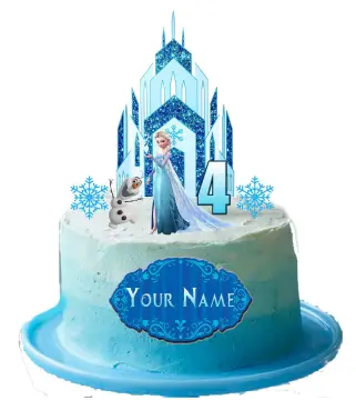 Shop Frozen Toy Cake Topper Set online | Lazada.com.ph