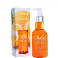 Somsai สบู่วิตามินส้มใสสูตรเข้มข้น สบู่ล้างหน้า ขนาด 300 ml. ของแท้ แพคเกจใหม่ ( 1ขวด )