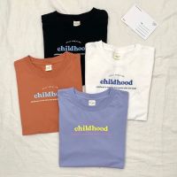 Bettercotton | F73 Childhood ? เสื้อโอเวอร์ไซต์ oversize เสื้อยืดผ้า cotton