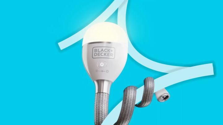 BlACK + DECKER - Snake Light Flexible Lamp 2 In 1 (BDCFSL01-B1) 