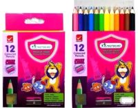 MASTERART ดินสอไม้12สีสั้นมาสเตอร์อาท จำนวน1กล่อง 30บาท