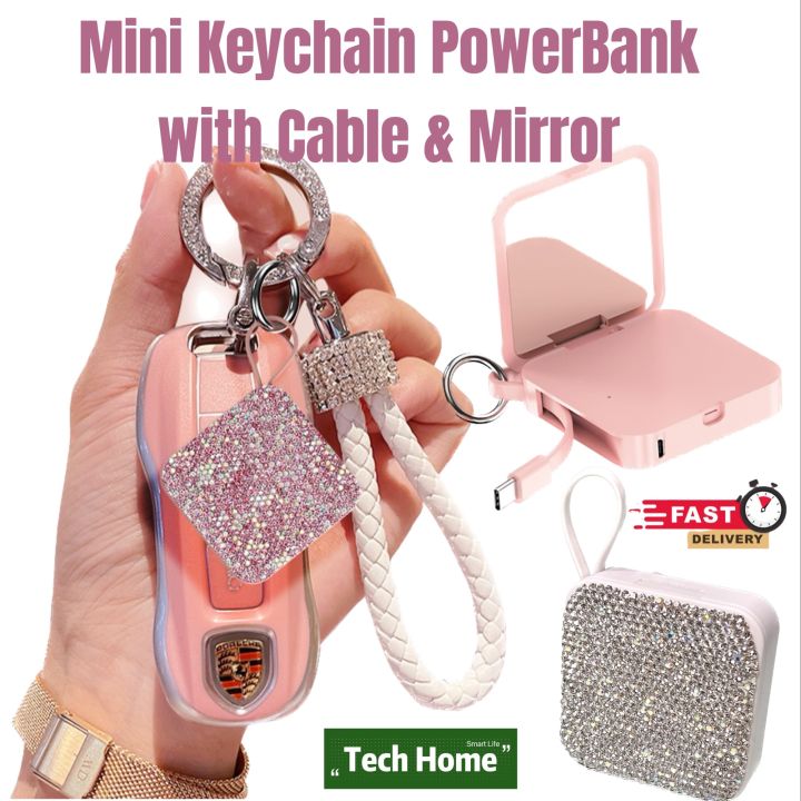 Keychain Mini Power Bank Portable Power Bank Mini Powerbank For
