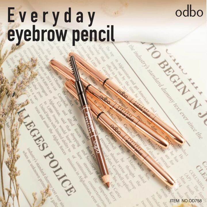 odbo-eyebrow-pencil-ดินสอเขียนคิ้ว