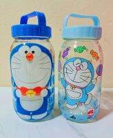 โหลแก้ว ฝาเกียว มีหูจับ Doraemon