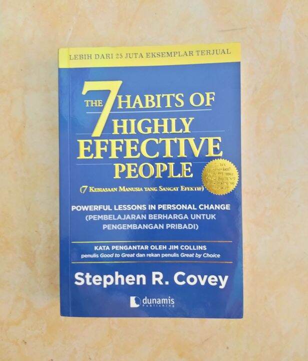 Buku The 7 Habits Of Highly Effective People ( 7 Kebiasaan Manusia Yang ...