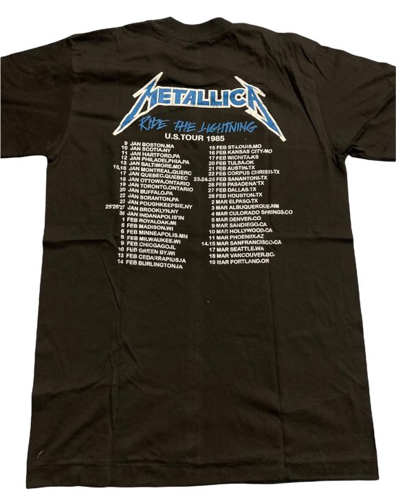 เสื้อวง-metallica