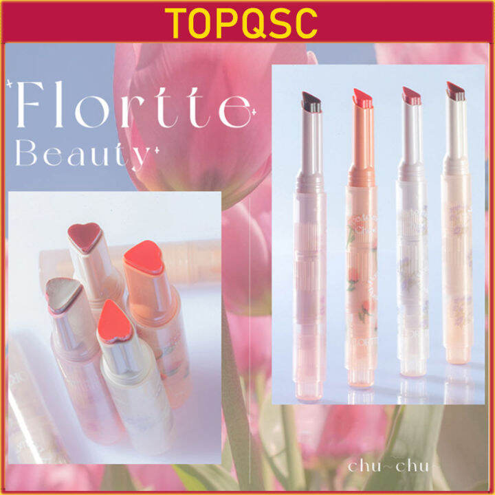 【In Stock x TOPQSC】FLORTTE/Floria's first kiss love stick lipstick pen ...