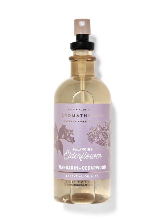 ORIGINAL BATH AND BODY WORKS AROMATHERAPY BALANCING ELDERFLOWER ESSENTIAL OIL MIST Lazada PH