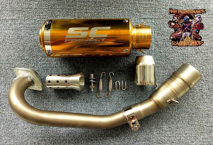 Yamaha Xmax Full System Muffler Sc Project Exhaust Yamaha Xmax 300 Racing Muffler Full 9327