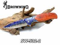 มีดพับ  BUCK Browning spyderco สมิท อเนกประสงค์ 8 แบบ 4 แบรนด์ดัง