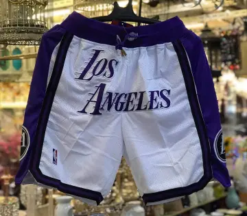 Vintage Los Angeles Lakers Just Don Blue Shorts Size XL