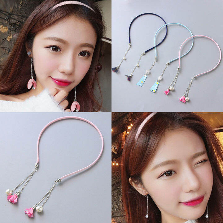 Headband Earring Tassel Lazada PH