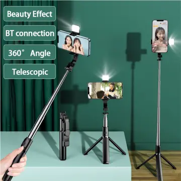 Shop Huawei Selfie Stick With Led Beauty Light with great