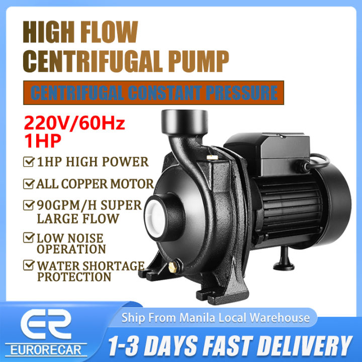 EURORECAR Large Low Centrifugal Pump Clean Water Oil Unloading ...