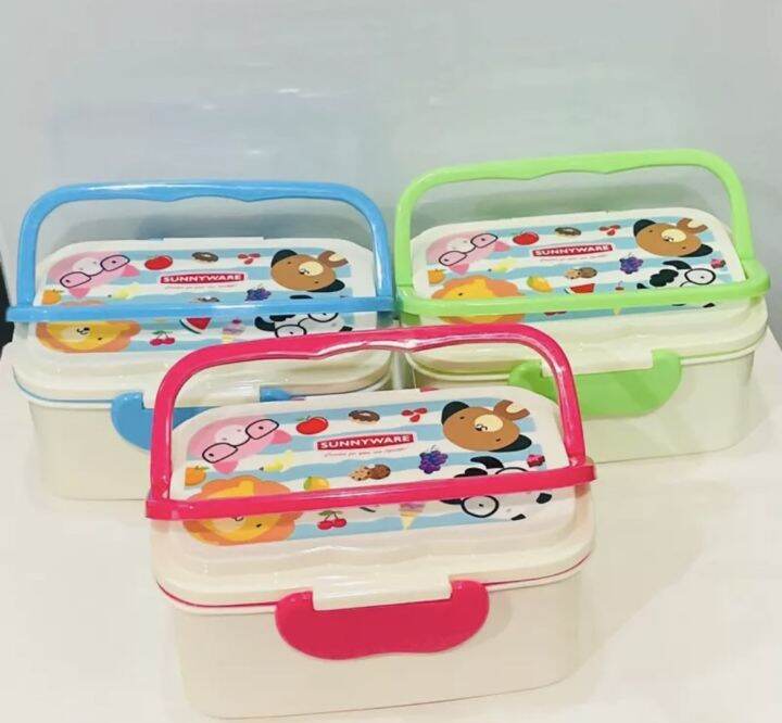 2layer Lunch Box w/ Spoon&Fork Food Carrier Baonan | Lazada PH