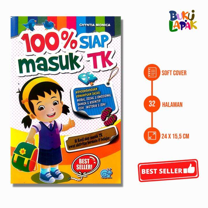 Bukulapak Buku Persiapan Anak 100% Siap Masuk Pra TK PAUD | Lazada ...