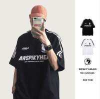 THEBOY-SPIKY HEAD OVERSIZE เสื้อยืดโอเวอร์ไซส์ Y2K