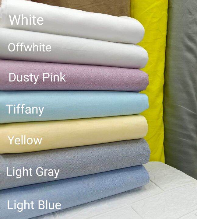 COTTON OXFORD FABRIC PER YARD Lazada PH