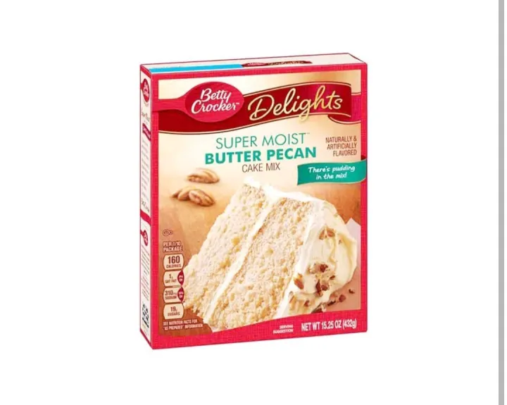 Betty Crocker Super Moist Butter Pecan Cake Mix 432g Lazada Ph 5797