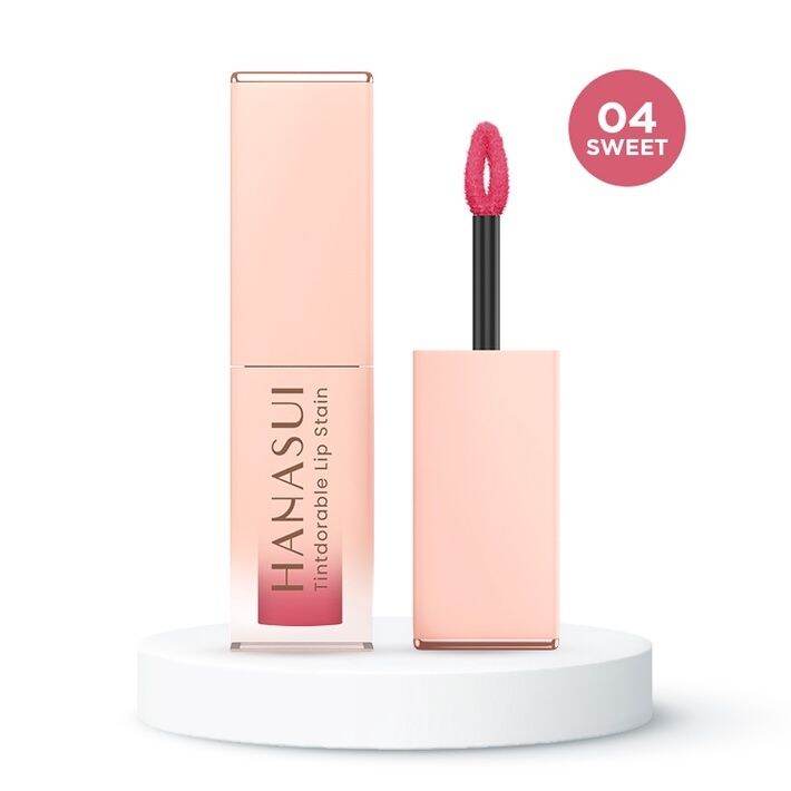 Hanasui Tintdorable Lip Stain Lip Tint No.04 Sweet Lazada Indonesia