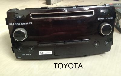 วิทยุ รถยนต์ FUJITSU TEN CD MP3 AUX USB BLUETOOTH เฉพาะรุ TOYOTA VIGO CHAMP FORTUNER ปี 2012-2017  