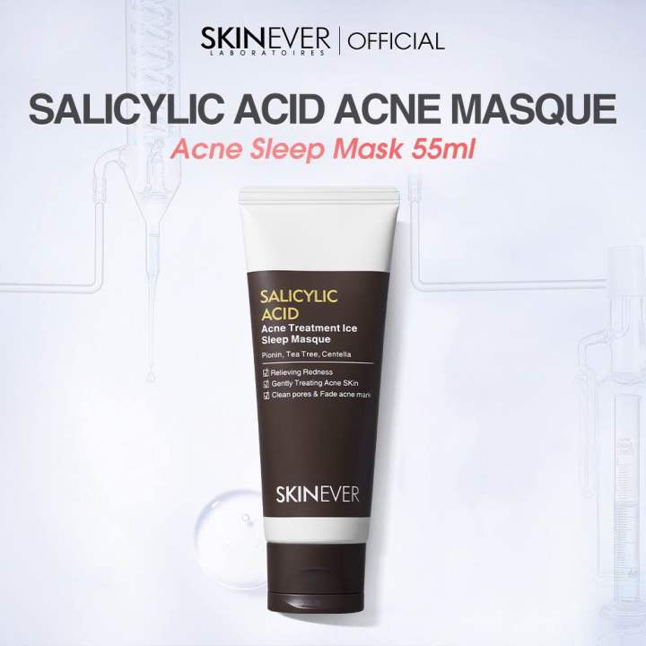 SKINEVER Salicylic Acid Acne Treatment Ice Sleep Masque Acne Relief