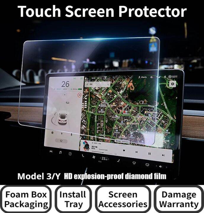Touch Screen Protector for Tesla Model 3 Y 15 Inch Center Control