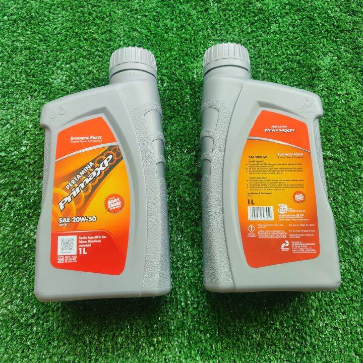 OLI PERTAMINA PRIMA XP SAE 20W-50 1LITER | Lazada Indonesia