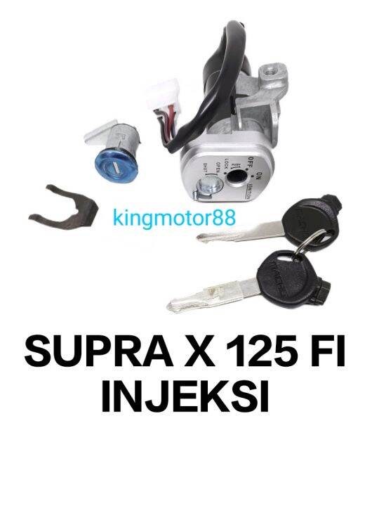 Kunci Kontak Komplit Sadel Main Switch Assy Supra X Fi Injeksi