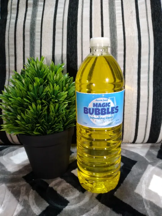 MAGIC BUBBLES DISHWASHING LIQUID LEMON Lazada PH