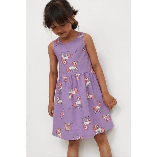 h&m unicorn dress