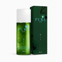 Oil Pure เพียวออย ขวดเขียว ขัดขี้ไคล 100 ml.