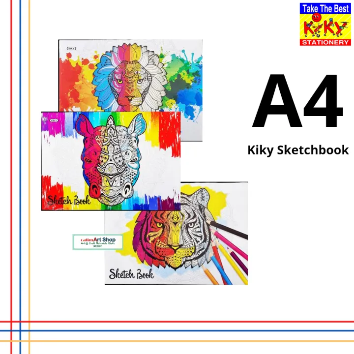 Sketchbook Kiky A4 50 Lembar | Lazada Indonesia