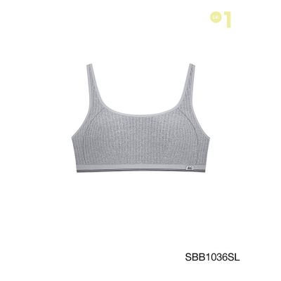 Sabina ซาบีน่า รหัส SBB1036 เสื้อชั้นใน Sport Bra รุ่น Sbn Sport สีเทาอ่อน