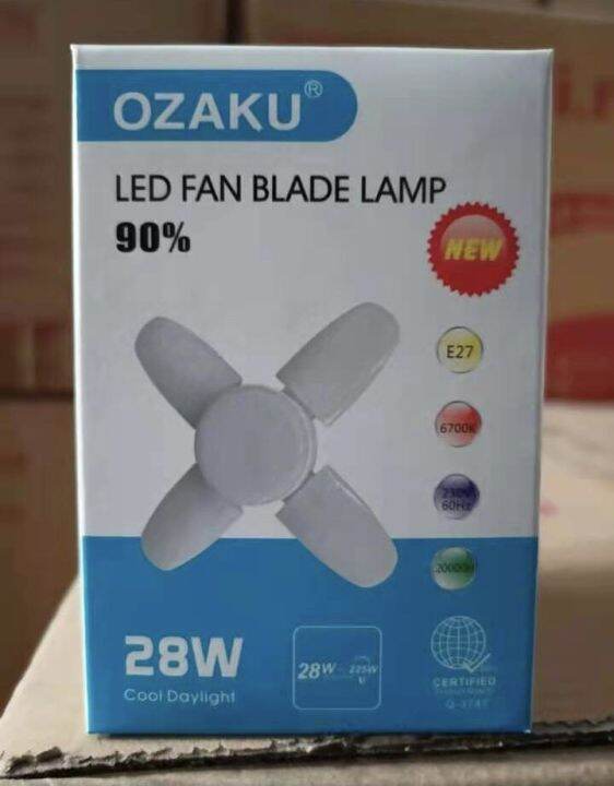 Ozaku Mini Fan Blade Led Bulb W Lazada Ph