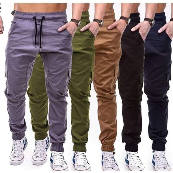 CARGO JOGGER 6 POCKET PANTS FOR MEN | Lazada PH