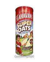 (Free shipping) Flahavans Super Oats 480 g  ข้าวโอ๊ต 100% เนื้อเนียน ตรา ฟลาฮาวาน ขนาด 480 กรัม