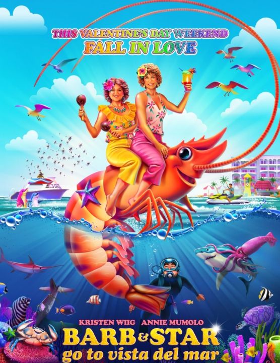 Barb and Star Go to Vista Del Mar บาร์บและสตาร์ไปวิสตา เดล มาร์ : 2021 #หนังฝรั่ง - ซับ.ไทย