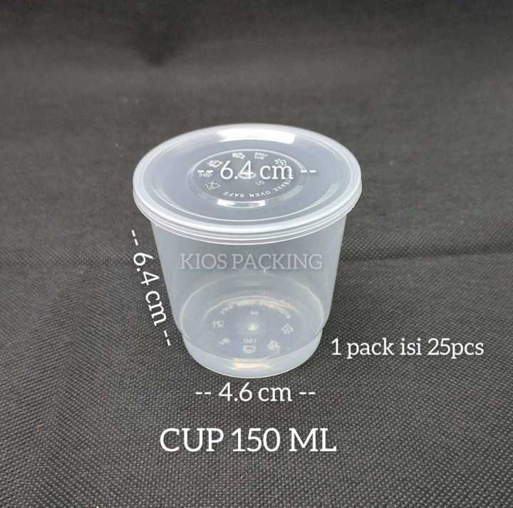 Thinwall Cup Saos Cup Merpati Puding 150ml 25pcs Lazada Indonesia 4397