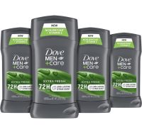 New แพคเกจใหม่ โรลออน โดฟ ระงับกลิ่นกาย ทารักแร้ Dove Men+Care Antiperspirant Deodorant With 48-hour sweat and odor protection Extra Fresh Antiperspirant for men formulated with vitamin E and Triple Action Moisturizer ขนาด 2.7 Ounce