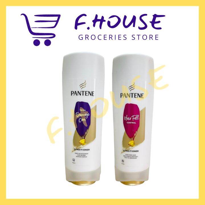 PANTENE Conditioner Total Damaged Care / Hair Fall Control (335ml) Lazada