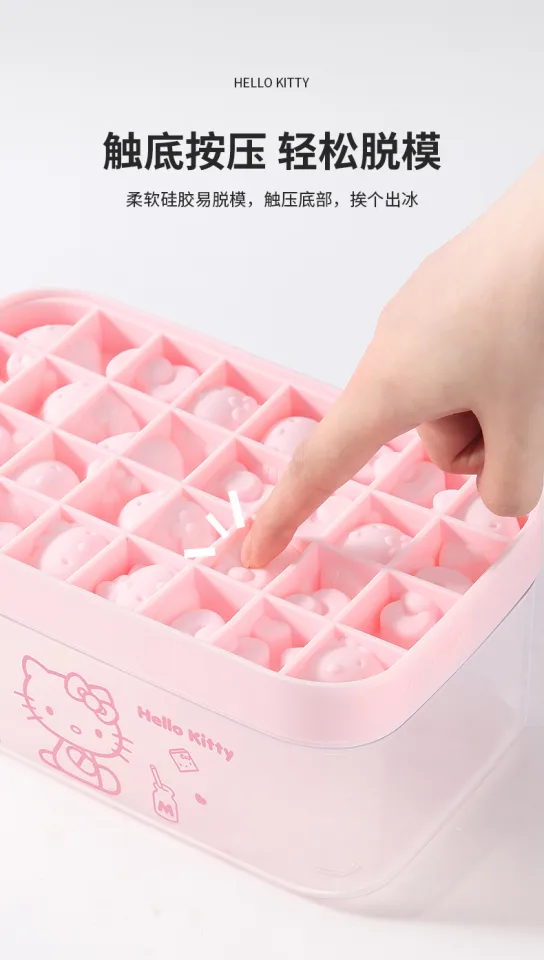 Silicone mold ice cube mold household edible silicon storage box